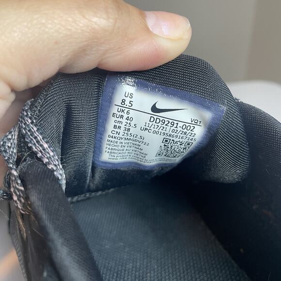 Nike Womens Quest 5 DD9291-002 Size 8.5 Black Running Shoes Sneakers - Picture 6 of 7